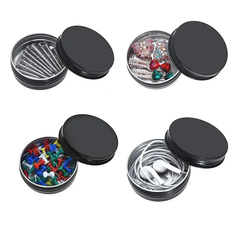 Kapaklı 50 adet siyah mum kava - Black Tin Candle incelemesi ve fiyatı