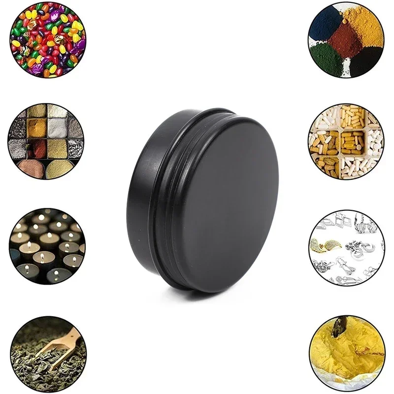Kapaklı 50 adet siyah mum kava - Black Tin Candle incelemesi ve fiyatı