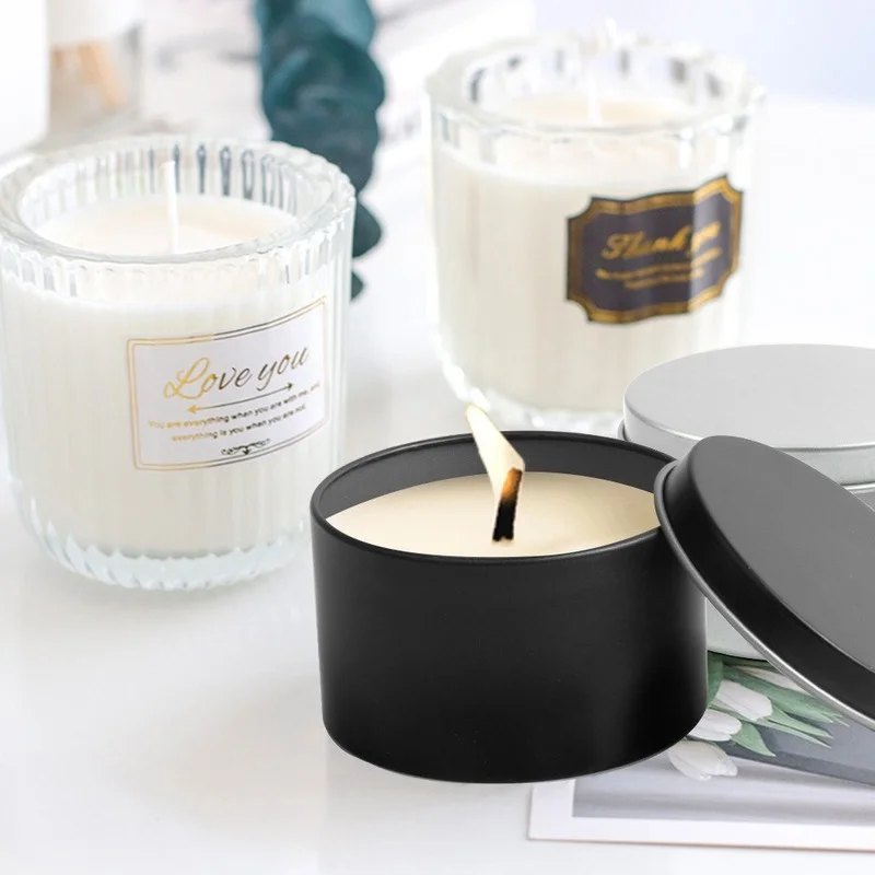 12/24 adet Yuvarlak Metal Tene - Black Tin Candle incelemesi ve fiyatı