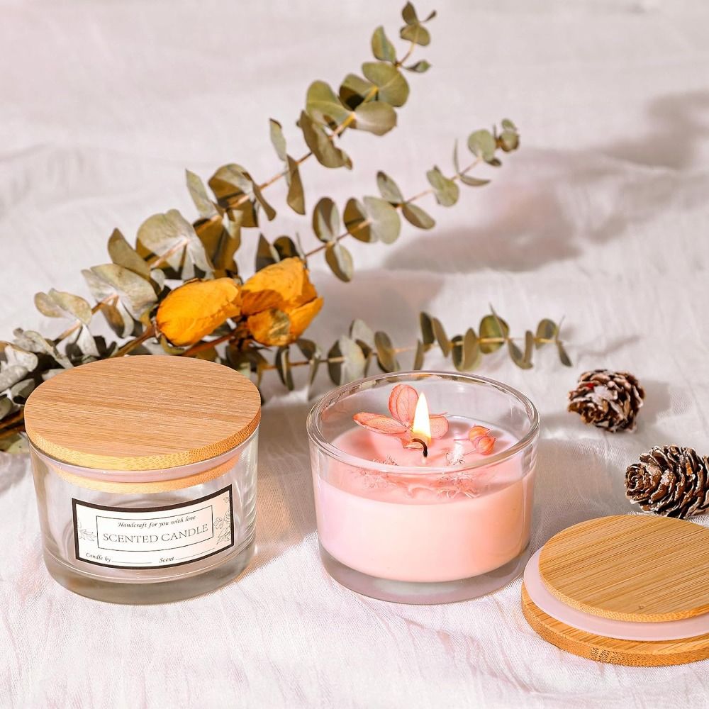 Yeni Şeffaf Cam Mum Kavanozlar - Candle Making Supplies Jars incelemesi ve fiyatı