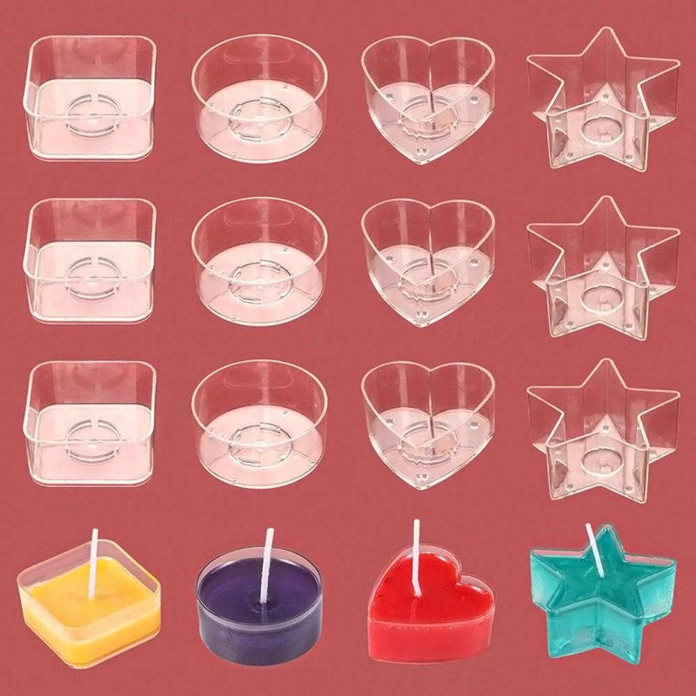 10 adet DIY Sanat Işık Mum Yap - Candle Making Supplies Jars incelemesi ve fiyatı