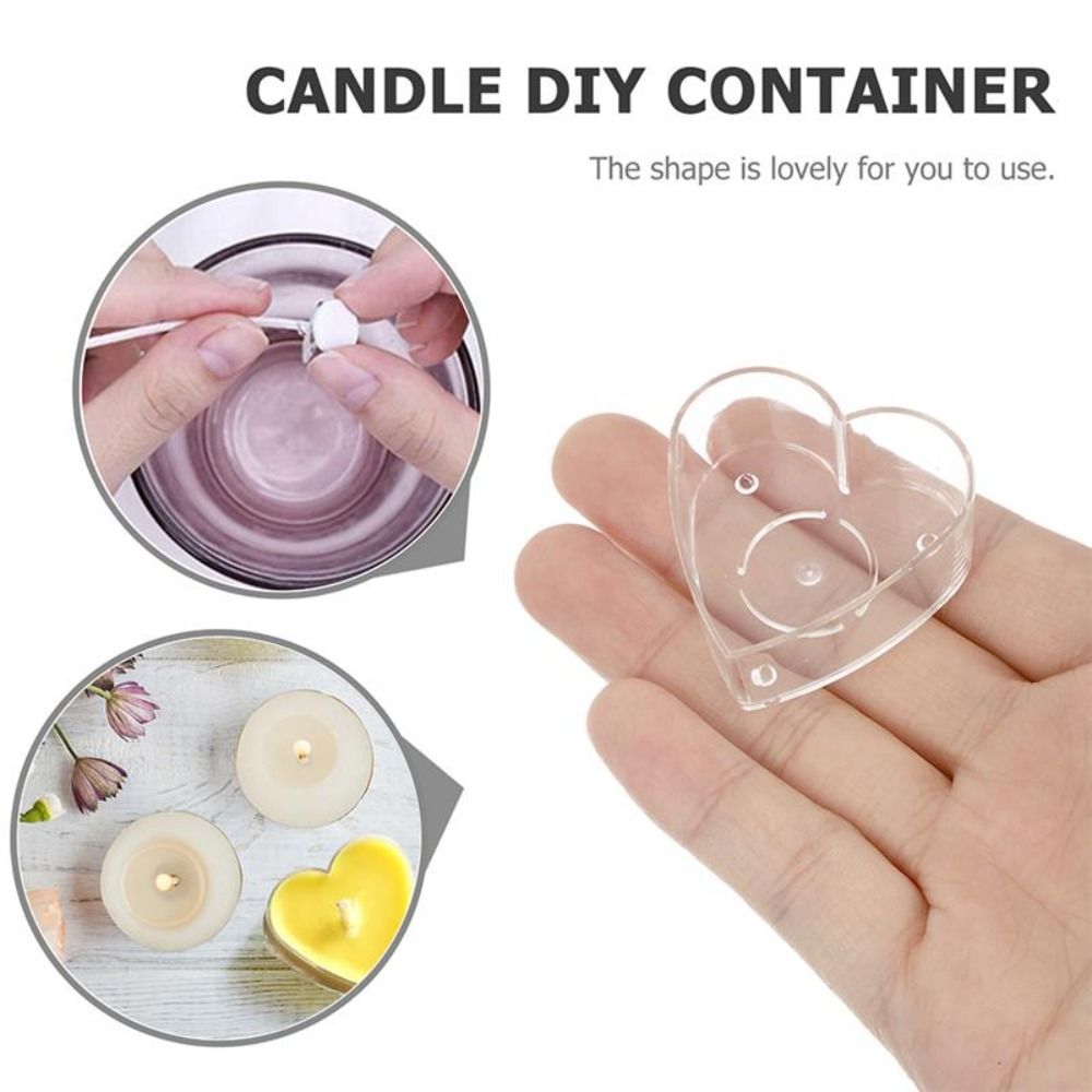 10 adet DIY Sanat Işık Mum Yap - Candle Making Supplies Jars incelemesi ve fiyatı