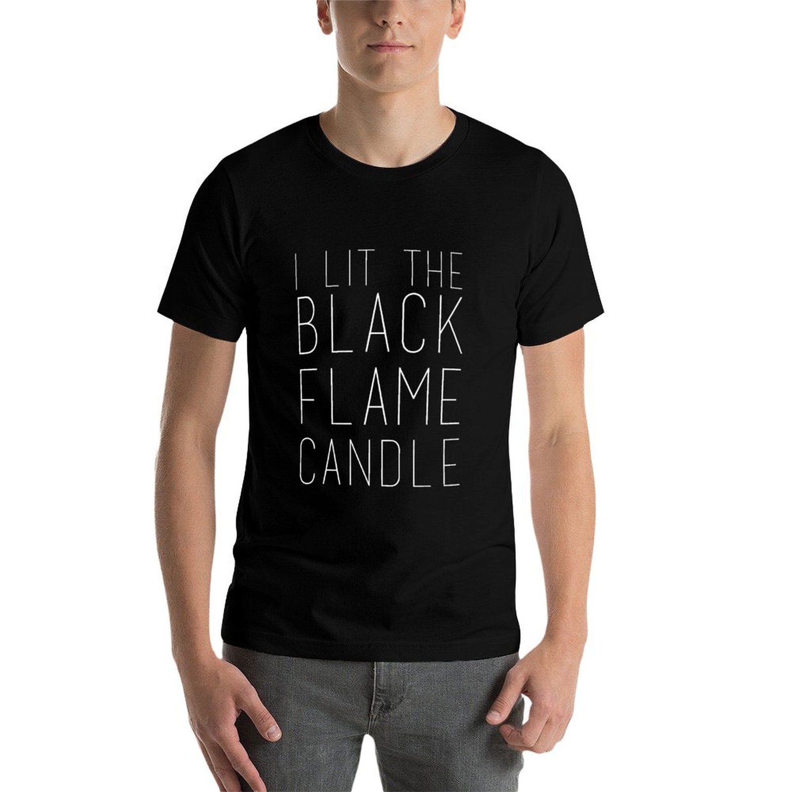 Siyah Alev Mumlu (Beyaz) Tişör - Black Tin Candle incelemesi ve fiyatı