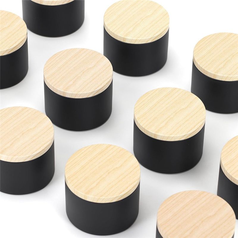 24'lü Paket 4 Oz Siyah Mum Kut - Black Tin Candle incelemesi ve fiyatı